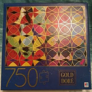 750 Piece Puzzle Gold Doré